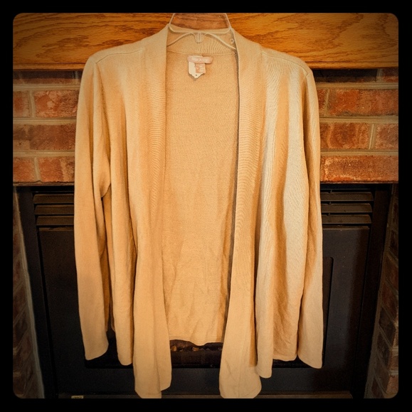 white cardigan size 20